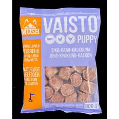 MUSH Vaisto® Puppy Lyslilla - Gris-Kalkun-Kylling - 800 g