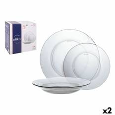Duralex Lys Transparent Servis - 18 Delar