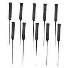 Healeved Rengöringsstänger 10st Tillbehör Hörselförstärkare Rengöringsverktyg Pvc-material