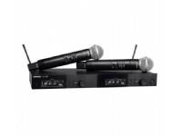 Shure SLXD24DE/SM58-G59 - dual digital wireless system with two transmitters/handheld microphones (470 - 514 MHz)