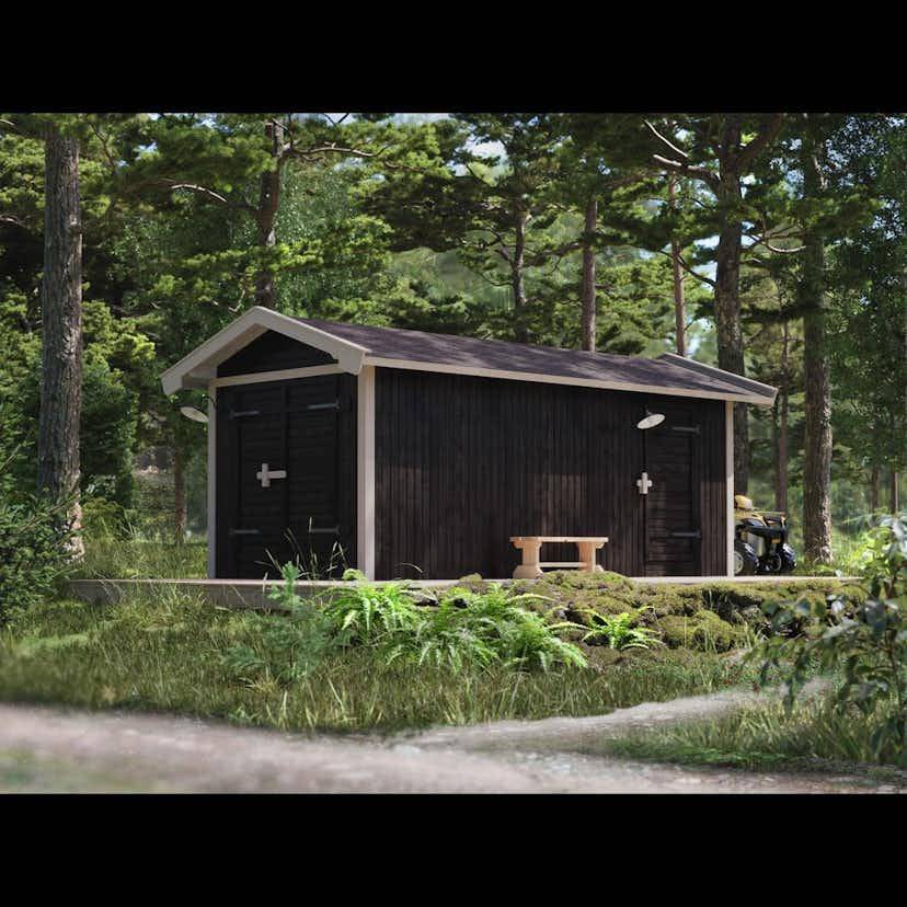 Förråd Trähuset Peter 15 kvm