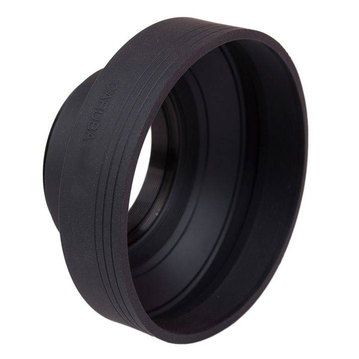 Caruba Lens hood rubber 3in1  46mm