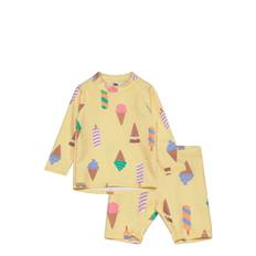LINDEX Sunprotection Set |Yellow |110/116