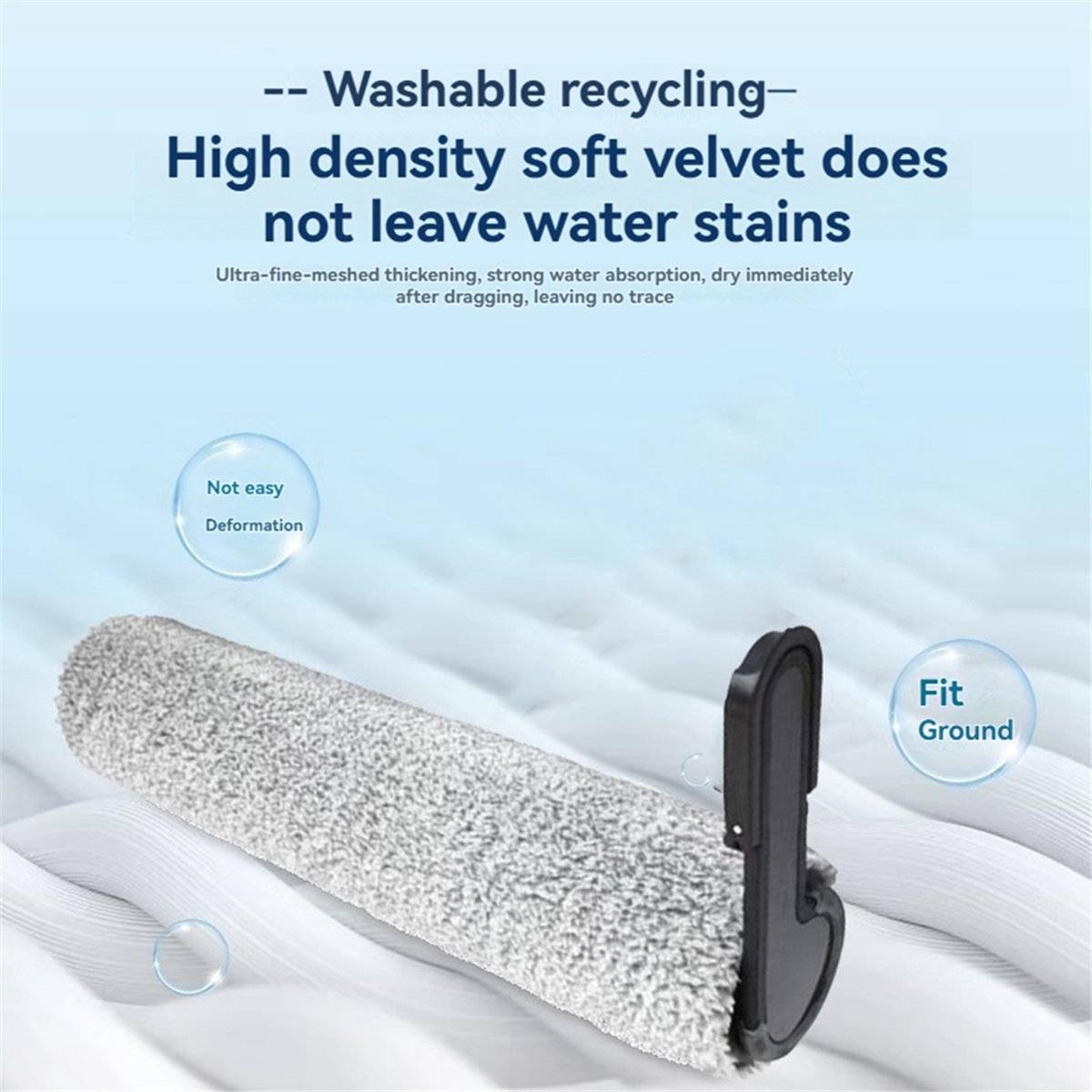 (MEOF) 6PCS Replacements Parts for Tineco Floor One S7 Flashdry Wet Dry Vacuum Cleaner Accessories Roller Brush Hepa Filter