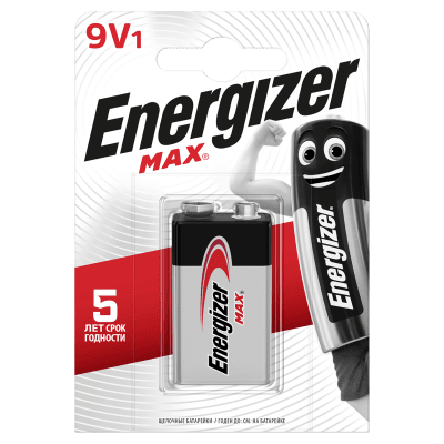 Energizer Max 9V 1-Pack