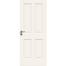 Massiv Indvendig dør fra Swedoor, Advance-line, Compact 04 Dannebrogsdør, Hvid NCS S0502-Y 62,5 X 200
