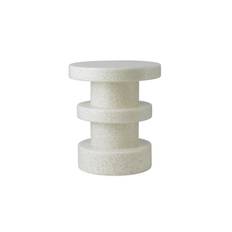 Normann Copenhagen Bit skammel Stack White/White