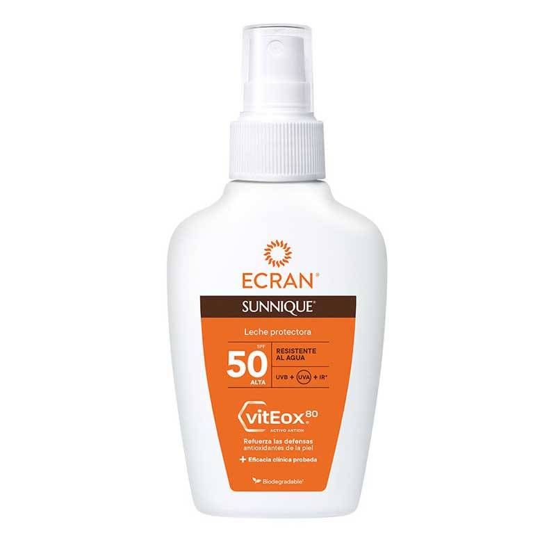 Ecran Sunnique Latte Protettivo SPF50 100ml — Spray solare