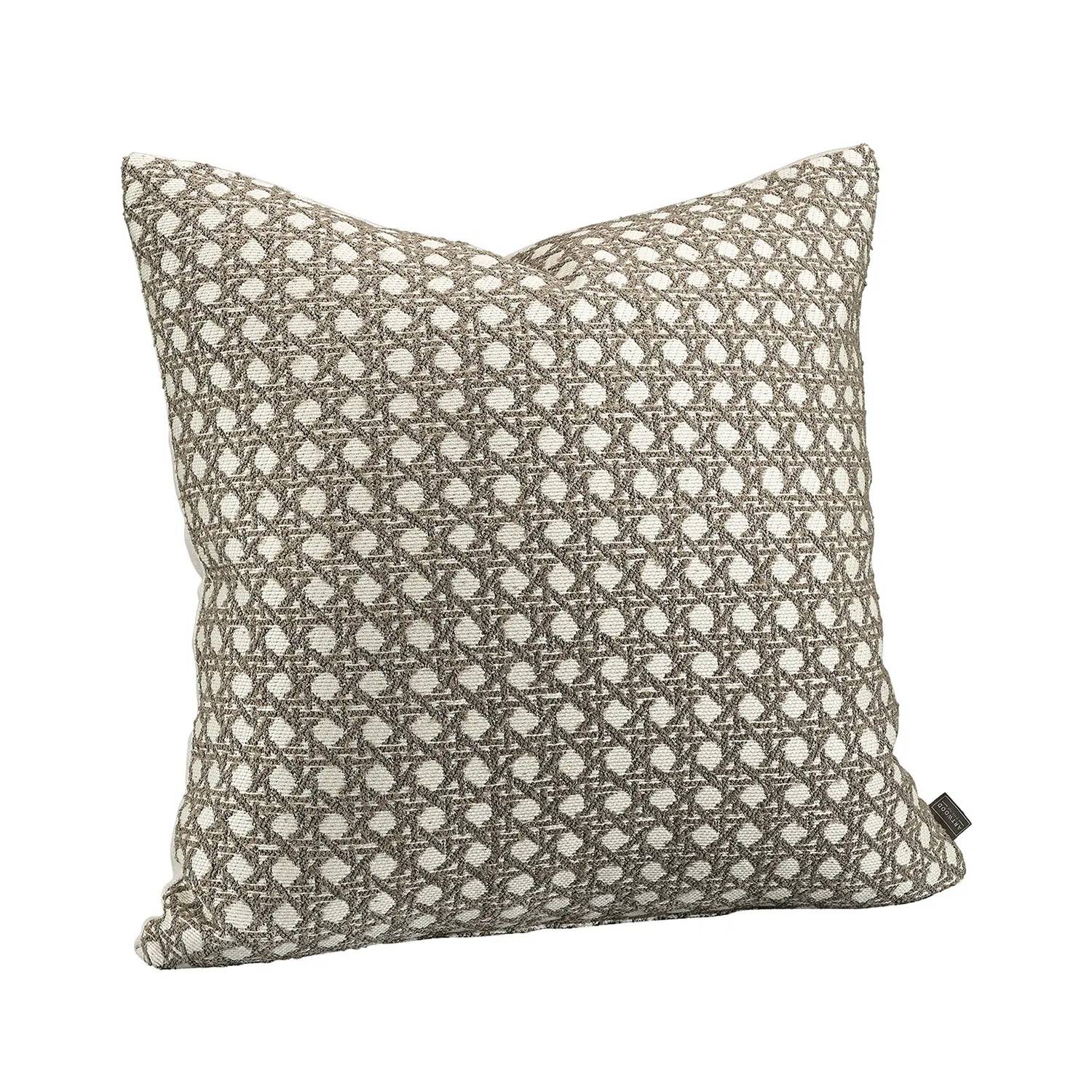 Kuddfodral Outdoor - Nomad cane linen - Beige/Brun