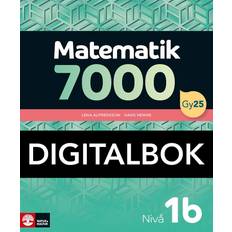 Matematik 7000 nivå 1b Digitalbok