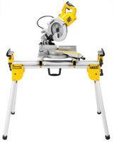 Dewalt DWS777-QS XPS + DE7033-XJ Kap/geringssåg med sågbänk