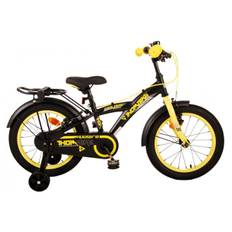 Volare Thombike b?rnecykel - Drenge - 16 tommer - Sort Gul - To h†ndbremser