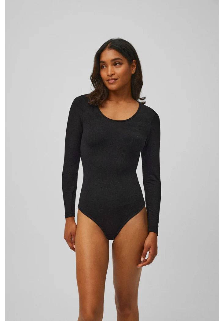 Ysabel Mora - LS Thermal Body - Sort - Str.L