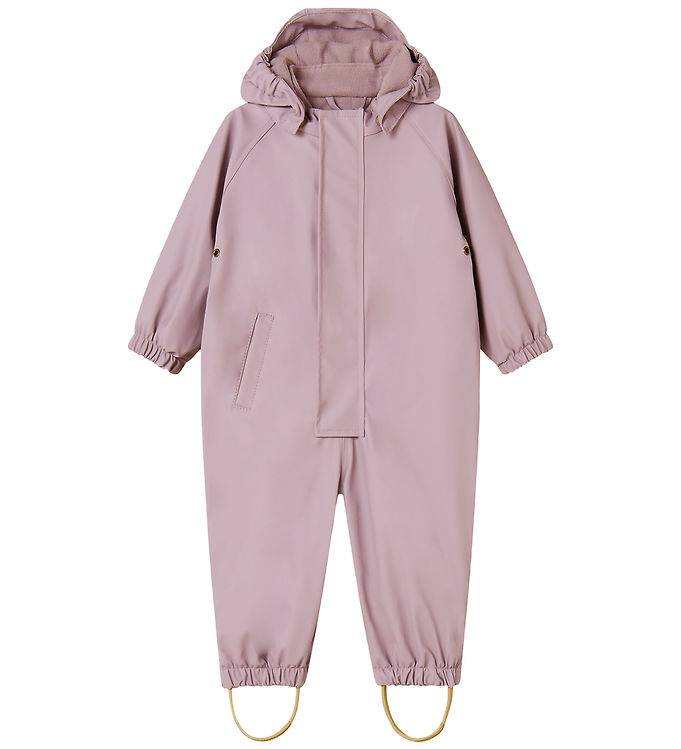 MarMar Regnoverall m. Fleece - PU - Orion - Torkad Lavender - MarMar - 74 - Regnoverall