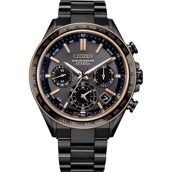 Citizen CC4074-61W ( Watch ATTESA ACT Line Black Titanium Series Solar-powered Eco-Drive GPS radio-controlled Double Direct Flight)