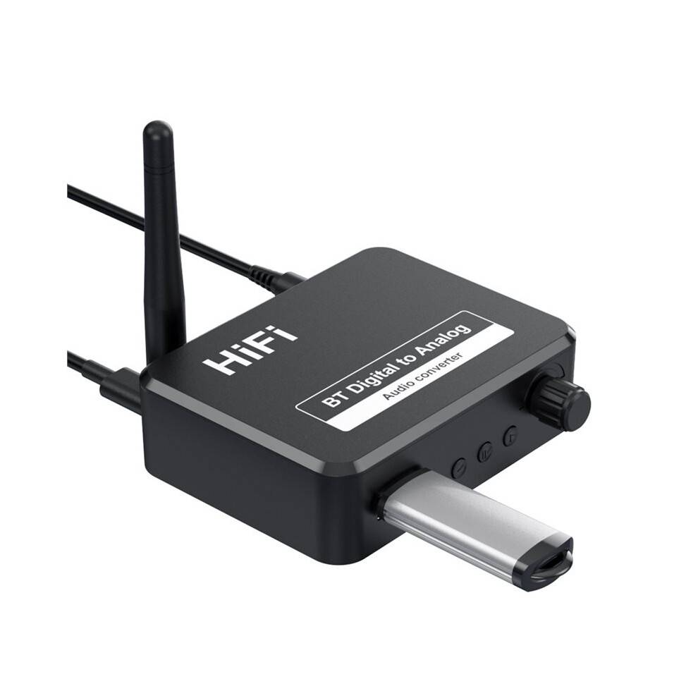 Digital to Analog Audio DAC Converter Adapter SPDIF Optical Toslink to 3.5mm 3.5 AUX Jack RCA L/R 5.3 Receiver