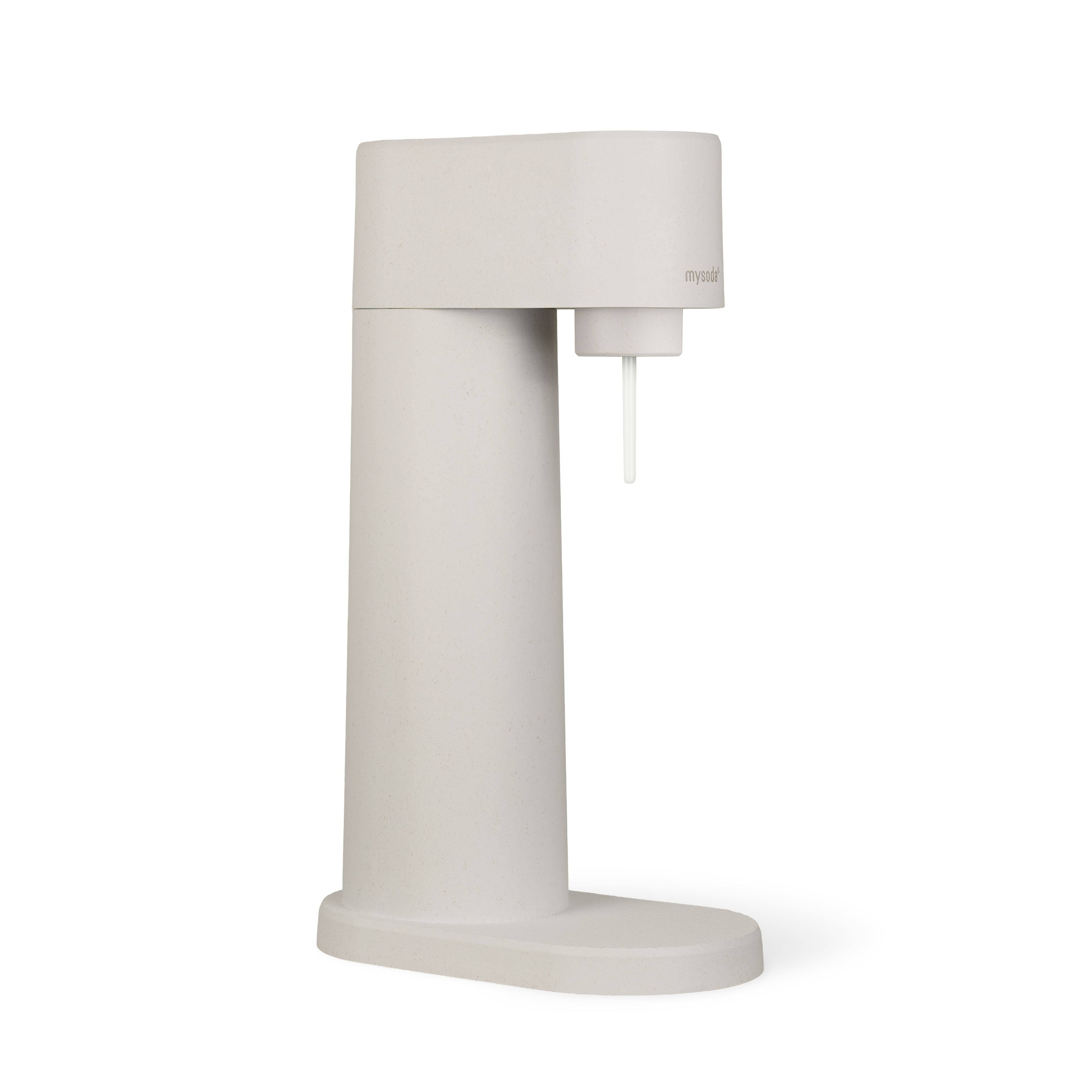Woody sparkling water maker - Clay / With CO2-cylinder