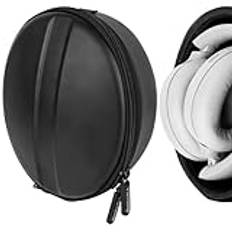 Geekria Shield-hörlurar fodral för hopfällbara on-ear-hörlurar, ersättning hårt skal resebärväska med kabelförvaring, kompatibel med JBL, JLab, Beats, Mpow-headset (svart)