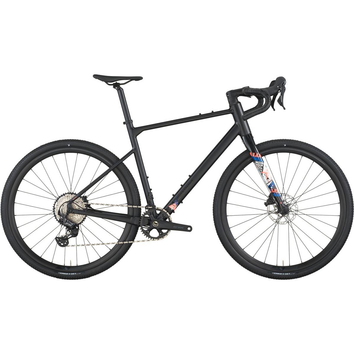 Gravel Bike Bergamont Grandurance 20 Matt Black L - Svart ( )