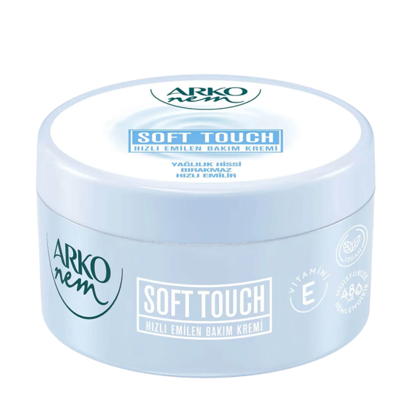 Arko Nem Soft Touch Fast Absorbing Care Hand & Body Cream - 250 ml
