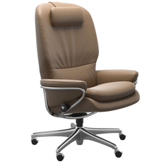 ROME STRESSLESS OFFICE - LÄDER PALOMA ALMOND