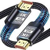HDMI-kabel, 4K 1M/3.3FT HDMI-kabel, ultrahög hastighet