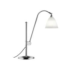 Gubi - Bestlite BL1 Bordslampa - Krom/Bone China - Bordslampor - Robert Dudley Best - Vit