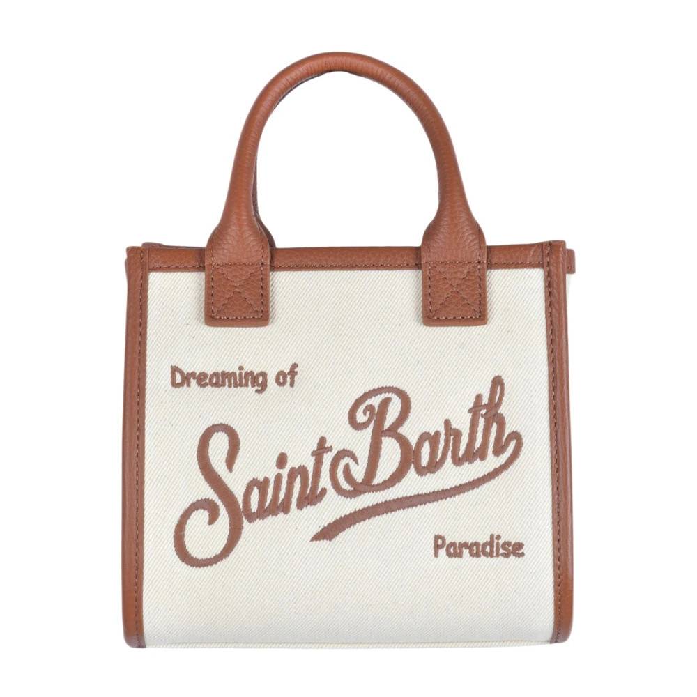 MC2 Saint Barth Vanity Håndtaske - Tasker - Dame - Beige - ONE SIZE - Bomuld