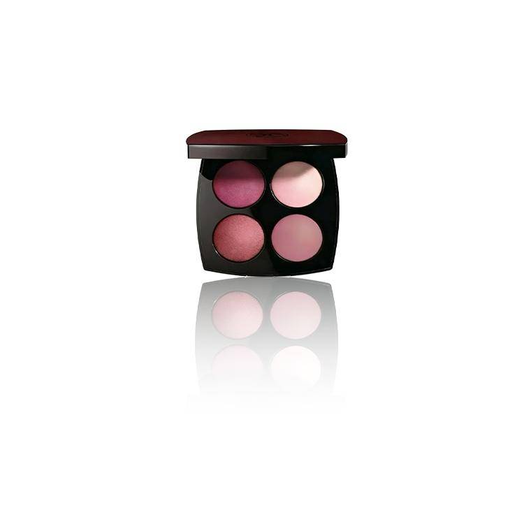 Chanel Rouge Noir Confidence Ögonskuggs- och Rougepalett, Begränsad Upplaga 4-Färgers Ögon- och Kindpalett för Flera Syften 2026
