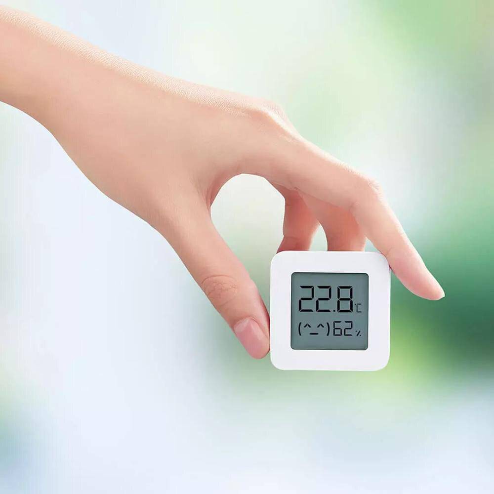 XIAOMI Mijia bluetooth Termometer 2 Smart Elektrisk Digital Hygrometer Termometer Fuktighetsmätare, fungerar med Mijia A