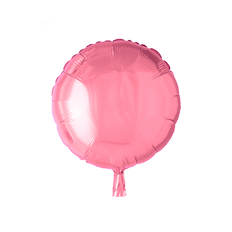 Rund 18" - Folieballon Pink