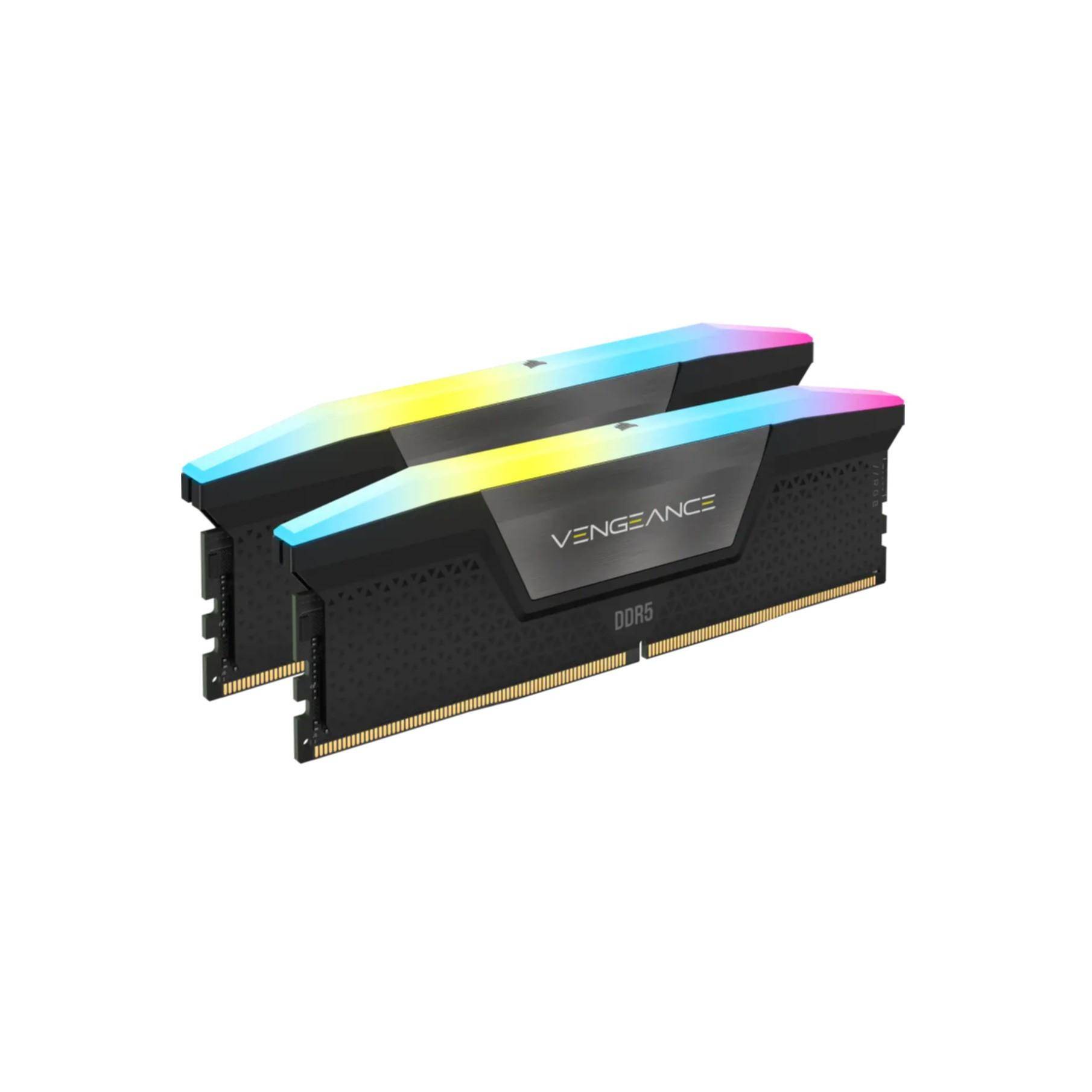 Corsair Vengeance RGB RAM Modul - 32GB (2x16GB), DDR5, 6400 MHz, CL36