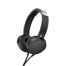 Sony headphones deep bass model Foldable with remote control and black B MDR-XB550AP: microphone, MDR-XB550AP