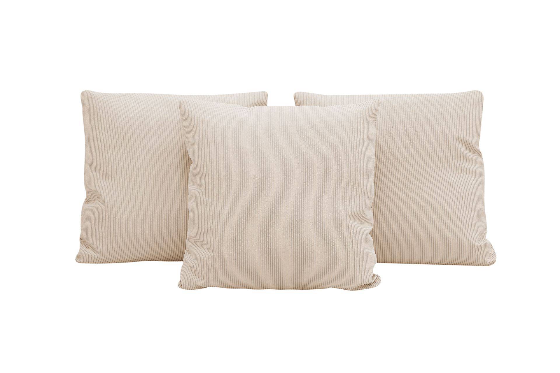 Scandi Days Dekorationskudde 3-pack - Beige Prydnadskudde & kuddfodral