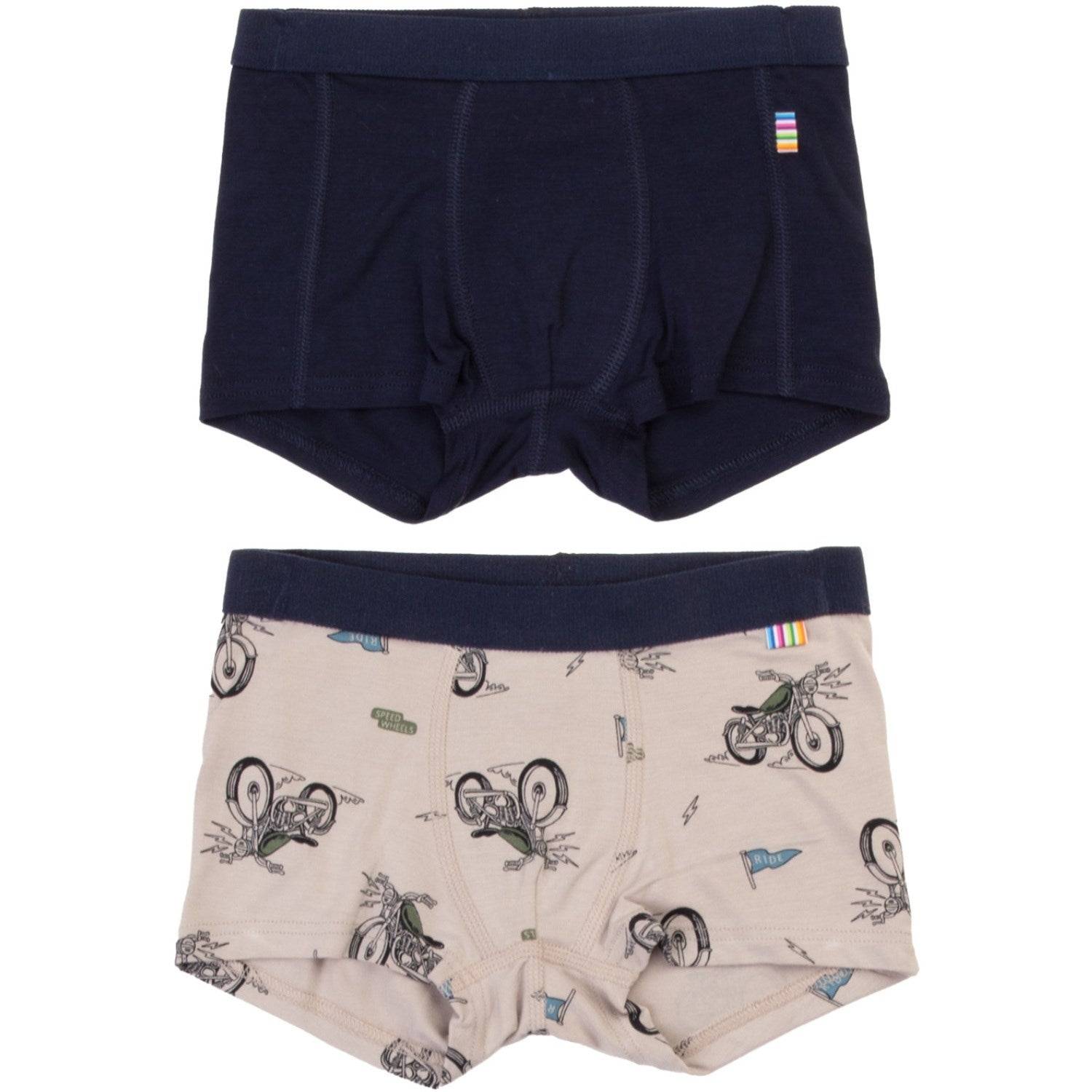 Joha Beige Boxershorts 2-Pak Str. 140