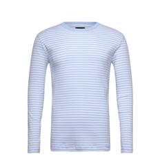 MADS NØRGAARD Duo Rib Tobias Tee Ls |Blue |XL
