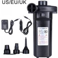 Uppladdningsbar elektrisk luftpump elektrisk luftmadrass campingpump bärbar snabbfyllning uppblåsbar pump för bilhem - Eu
