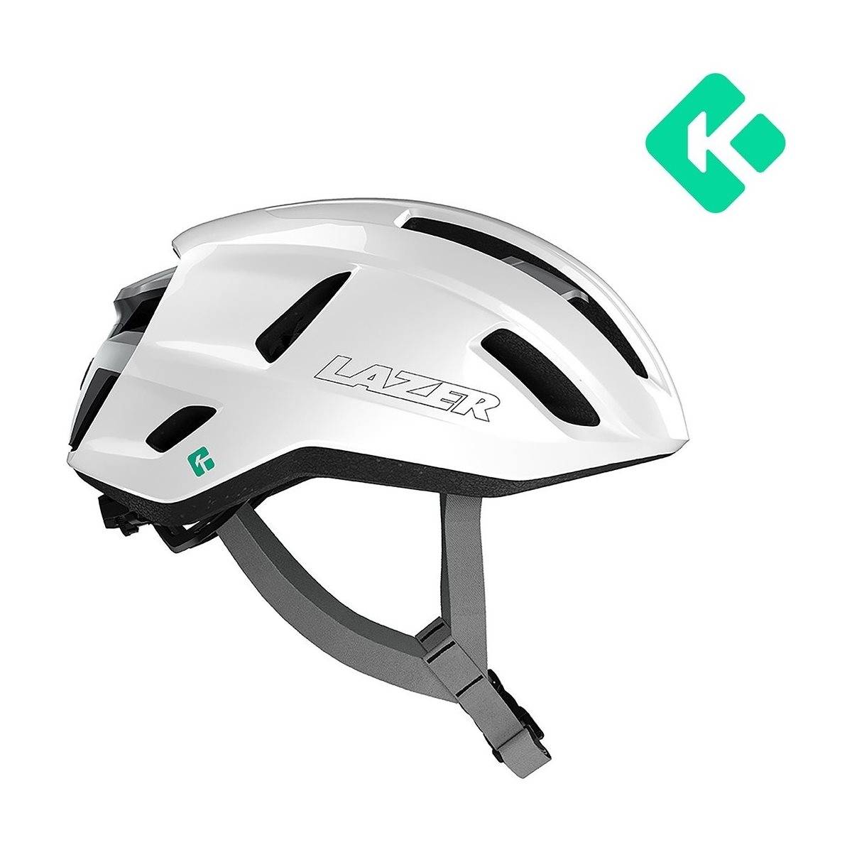 Cykelhjälm Lazer Sphere Kineticore White Silver