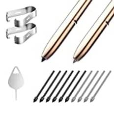 MoKo 2PACK Stylus Pen Nibs Replacement Set, Stylus Pencil Tips Precise Control Pen Like Nibs with Tips Tweezer Compatible with Samsung Galaxy Note 10 6.3"/Galaxy Note 10/Note 10 Plus 5G/10 Lite/20