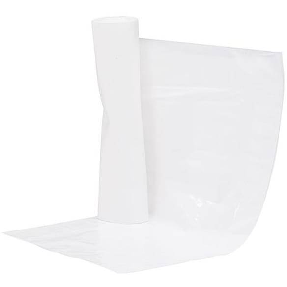 Avfallspåse LD 60L Vit, 30my, 15/rl
