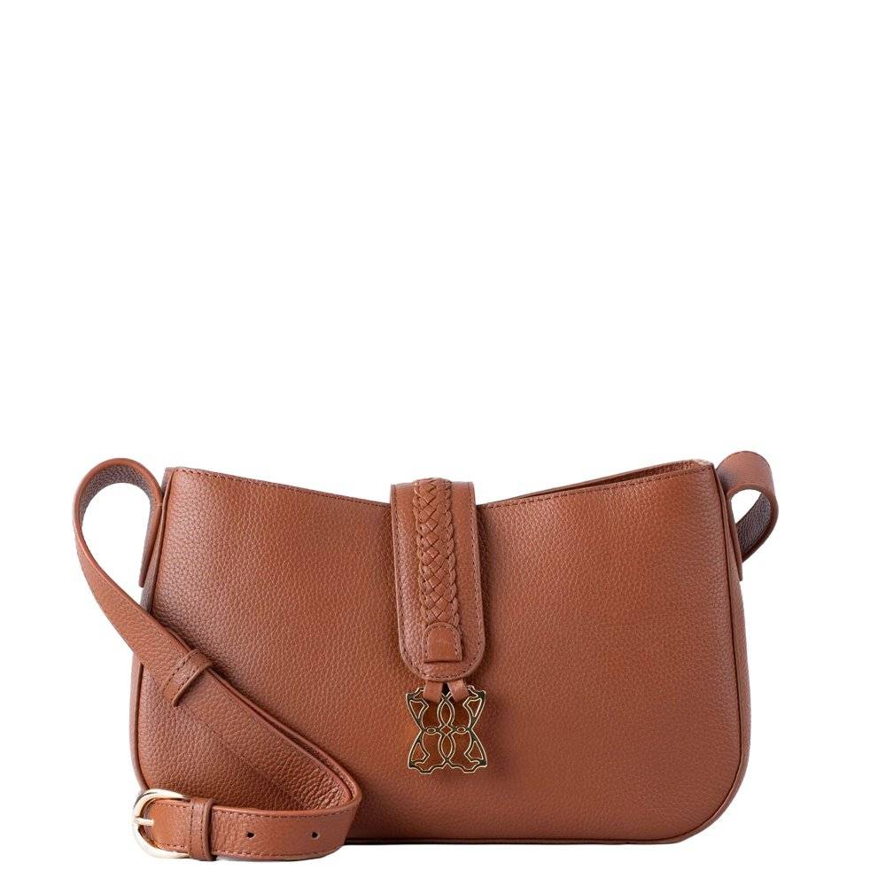 Lakeland Leather Dalston Womens Crossbody Bag Colour: Tan, Size: One Size