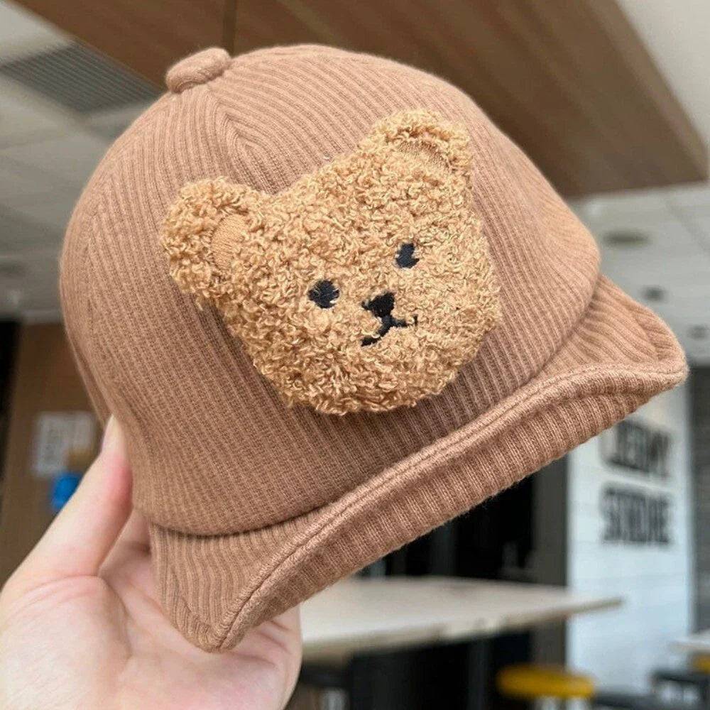 Mini Fashion - Cool & Söt - Corduroy Barnkeps Beertje 0-2 år / Brun | Pedagogiska Träleksaker (size)