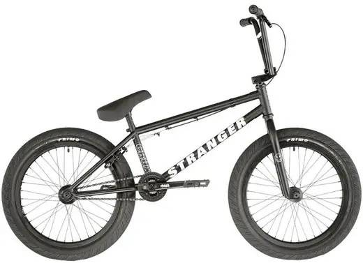 Stranger Crux 20" Freestyle BMX Cykel (Matt Black)