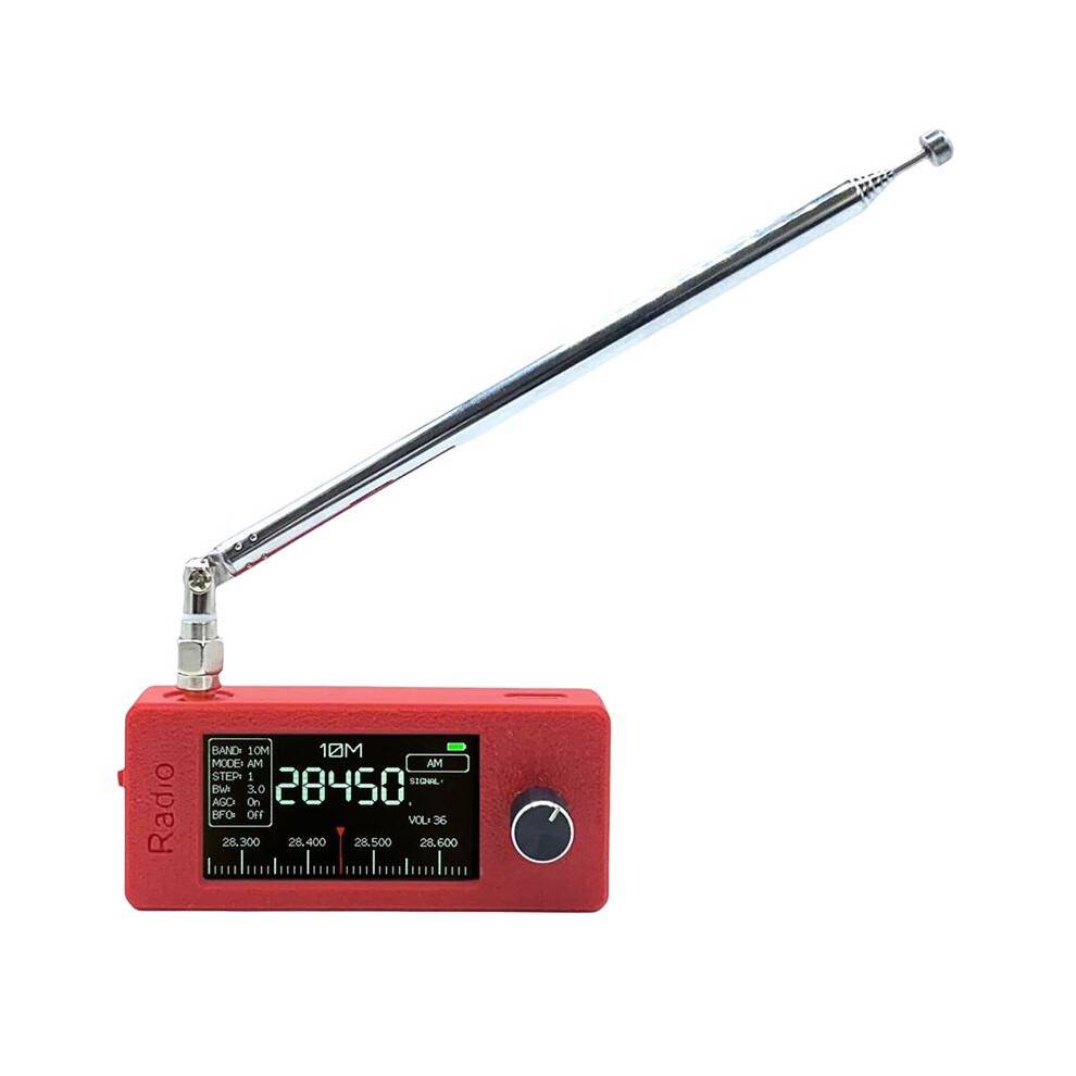 0.5-108mhz Pocket Size SI4732 Radio, Receiver, Radio, Telescopic Antenna ESP32-S3 LSB SW MW VHF Pocket Radio