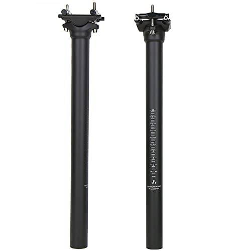 Ultralätt kolfiber Sadelstolpe 27.2/31.6mm Rött Logo (27.2*400mm)