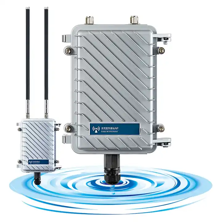 OpenWRT KuWFi 300Mbps omnidirectional 8dBi antenna metal shell IP65 waterproof outdoor access point for wifi coverage
