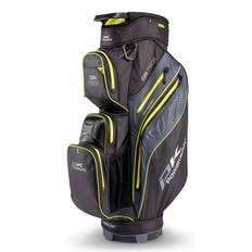 Powakaddy Dri Tech Golf Cart Bag 2025 - Black/Gun Metal with Lime Trim