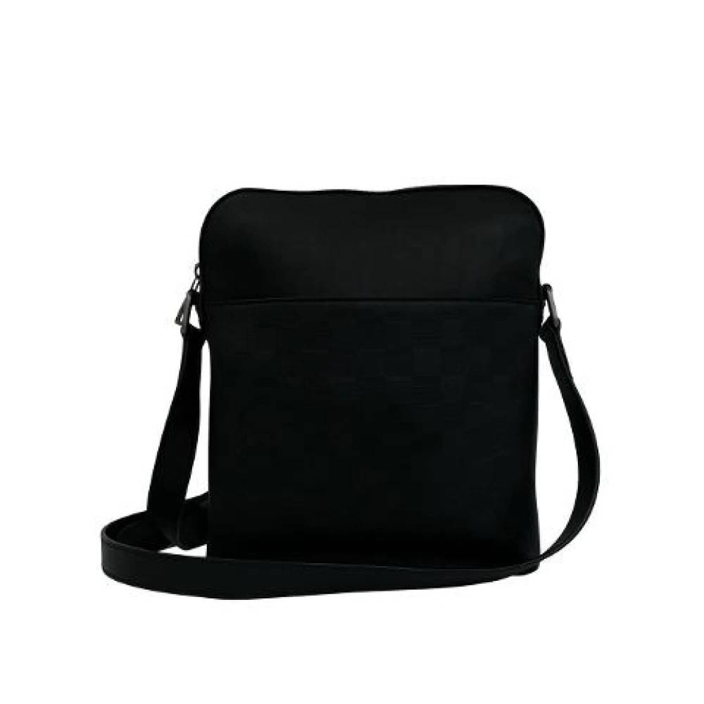 Louis Vuitton Vintage Pre-owned Pochette District Damier Infini Læder Skuldertaske - Vintage - Dame - Sort - ONE SIZE - Uld