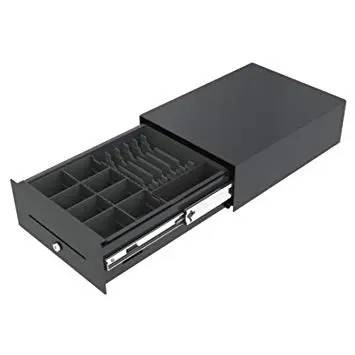 Liten kassalåda, 6 sedelfack, 8 myntfack, APG Nano