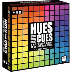 Hues and Cues gættespil fra usaopoly | 30 minutters spilletid